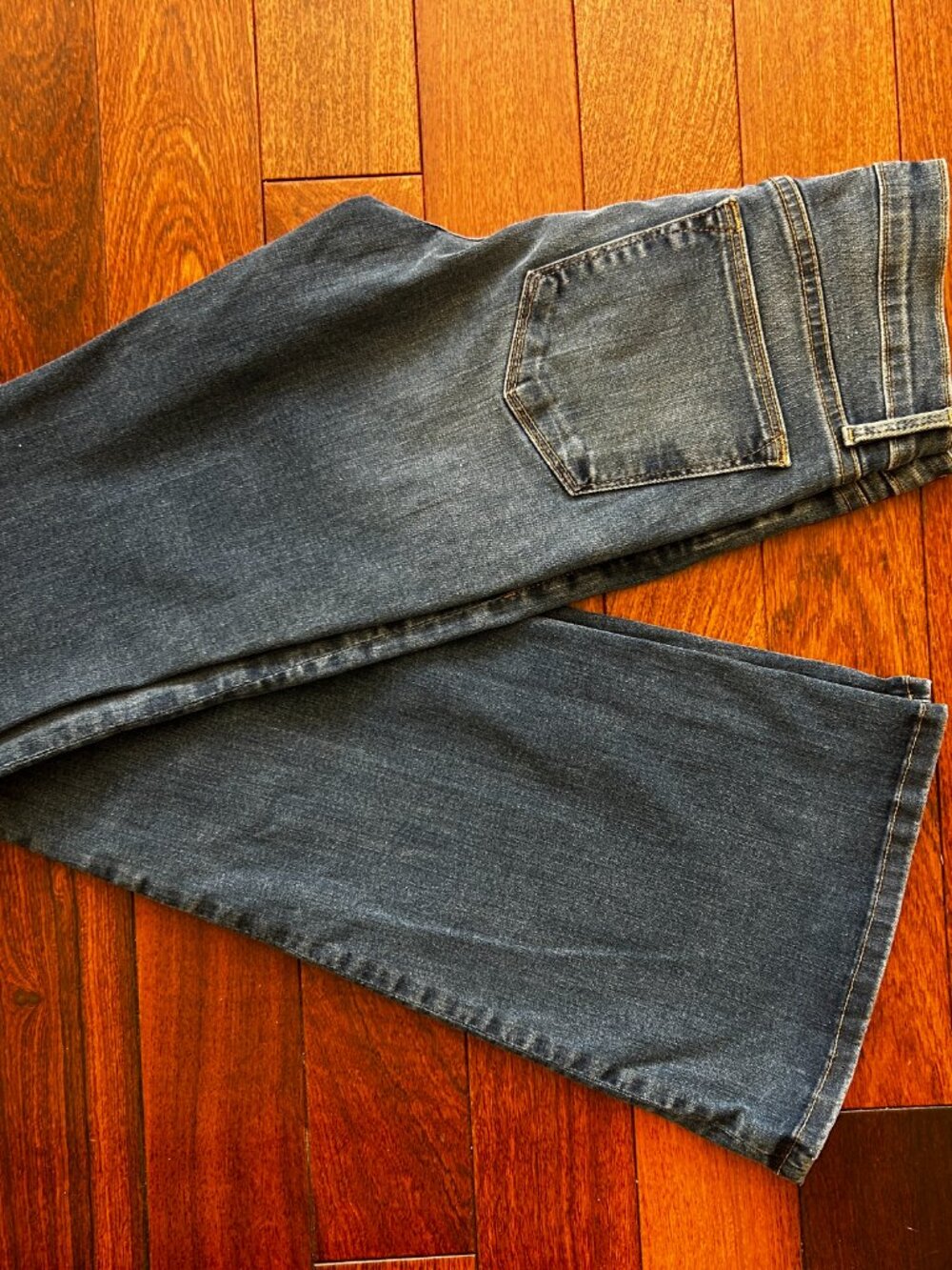 NWT FRAME Le High Flare Jeans Womens 26 Blue High Rise Stretch Denim Made in USA - Picture 4 of 8